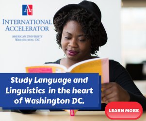 Study Language and Linguistics at American University