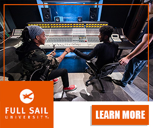 Study Recording Arts at Full Sail University