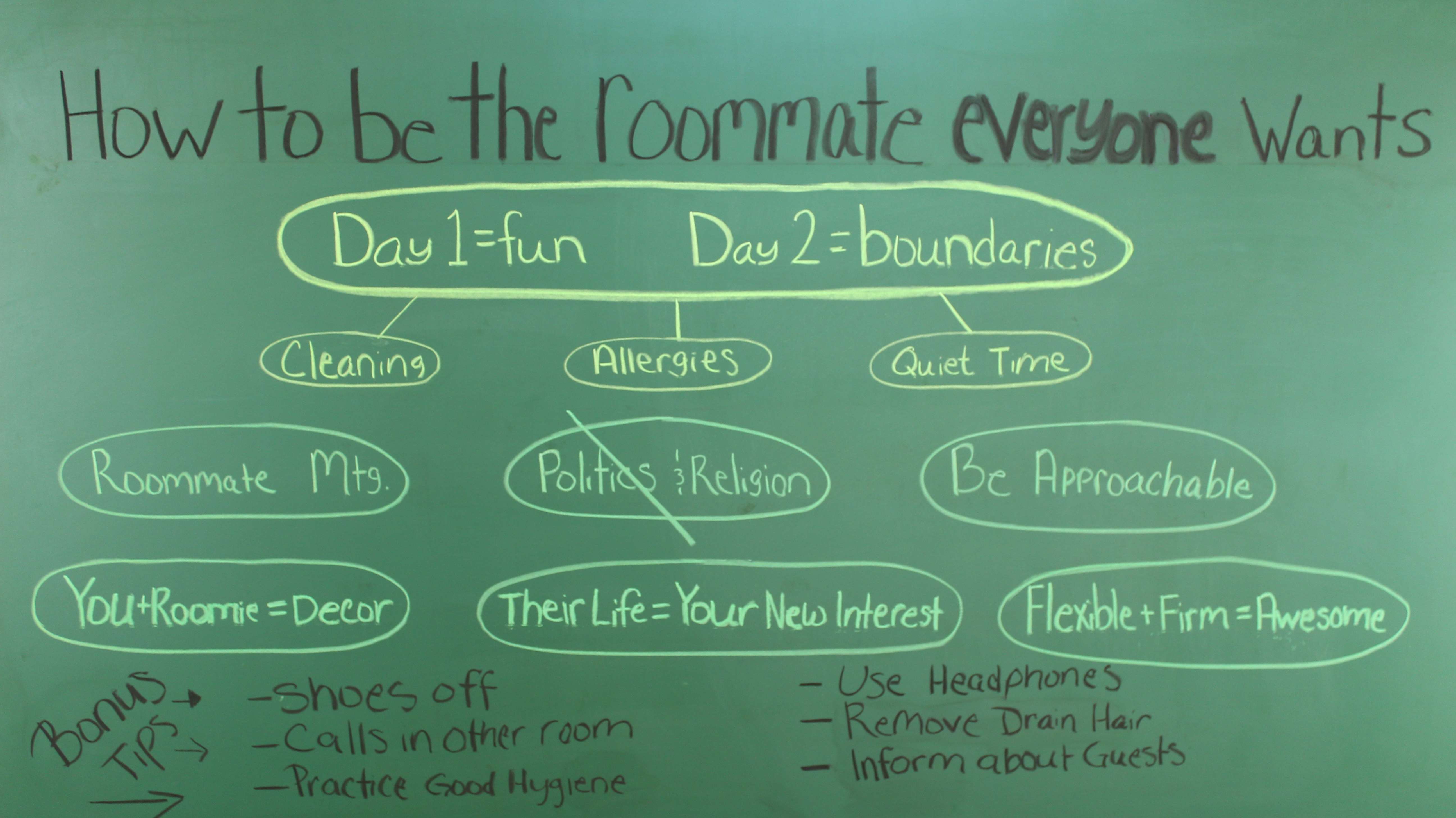 How To Be The Roommate Everyone Wants
